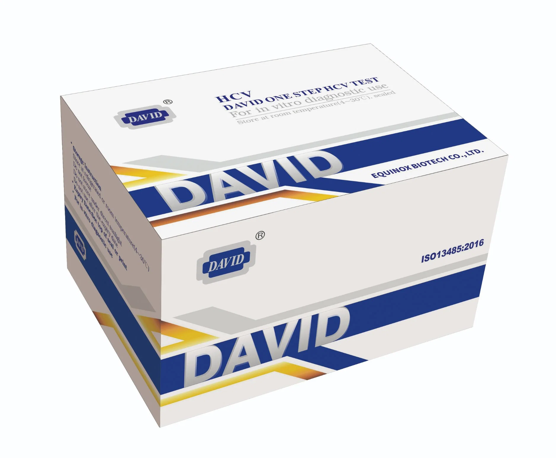 Runbio David One Step Hepatitis C Virus HCV Test Ivd Test Kit