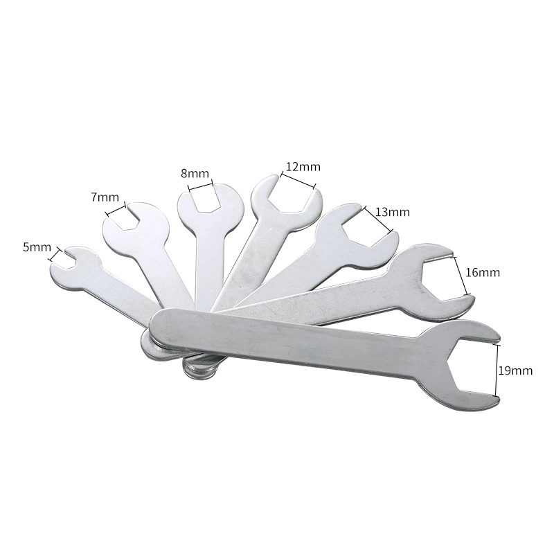 Factory Manufacture Carbon Steel Galvanized Open End Wrench