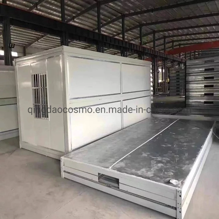 Low Cost Fast Construct Earthquake Proof Container House Price Light Steel Prefab Container House Folding Container Storage for Labor Camp/Hotel/Office