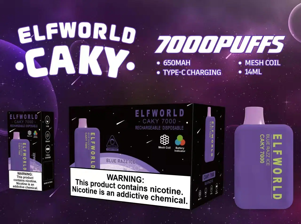 Elf World 7000 Puts Rick-and-Morty 7000 Tornado ran Disposable/Chargeable Vape مع 20 نكهة Rand Vapelost Vape Orion Disposable/Chargeable 7500puff OEM 5000 4500 نفخة