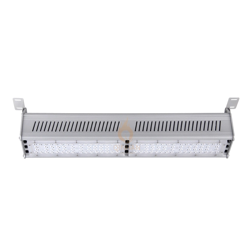 Dali 1-10V Dimmable 100W Industrial Warehouse Workshop Pendant LED Linear Highbay Lamp for Supermarket Lighting