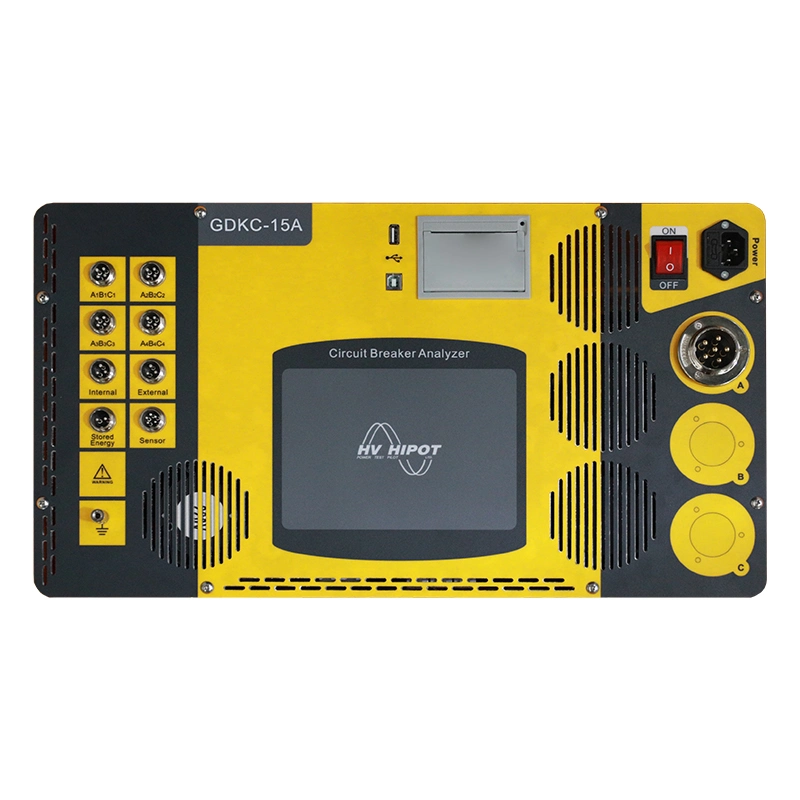 HVHIPOT Portable Power System Circuit Breaker Analyzer GDKC-15 Series CB Tester