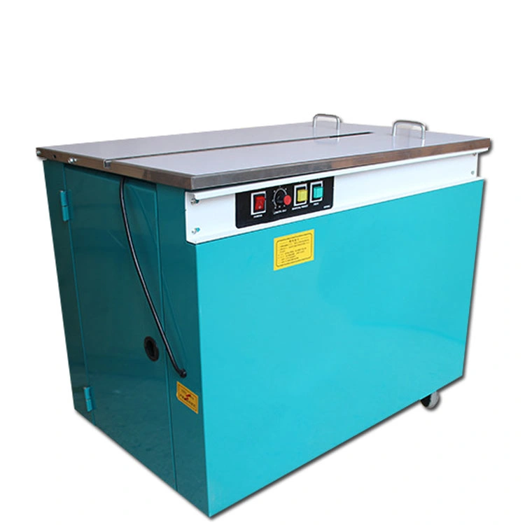 High Efficiency High Table Strapping Packaging Machine Kz-900h for Sale