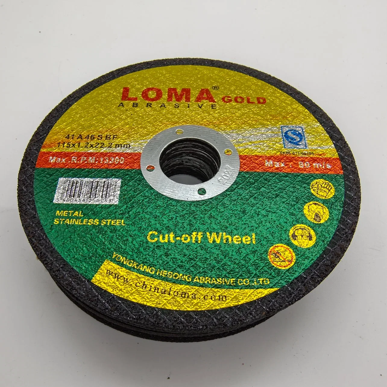 Loma Super Thin Cutting Grinding Wheel Disc Stainless Steel