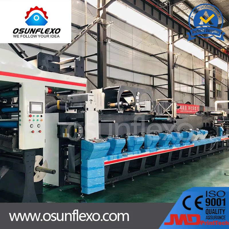 Flexo Printing Machine Flexo Printing Press Flexo Printing Machinery for Labels Paper Film Flexography Flexographic Printing Press Printer for Self-Adhesive