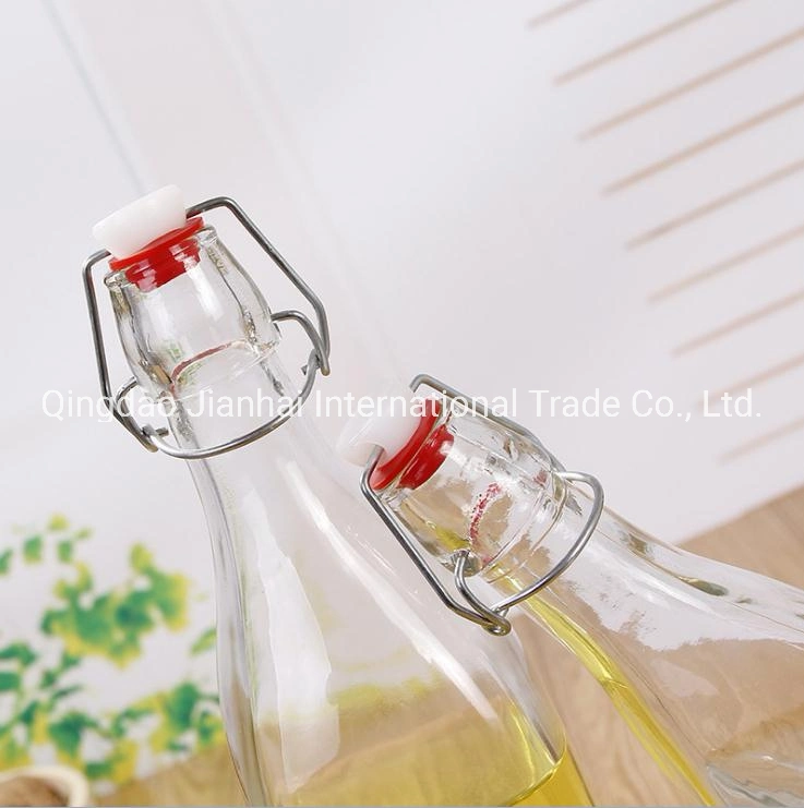 Promotional 250ml Enzyme Bottle Square/Cylinder 500ml Glass Bottle