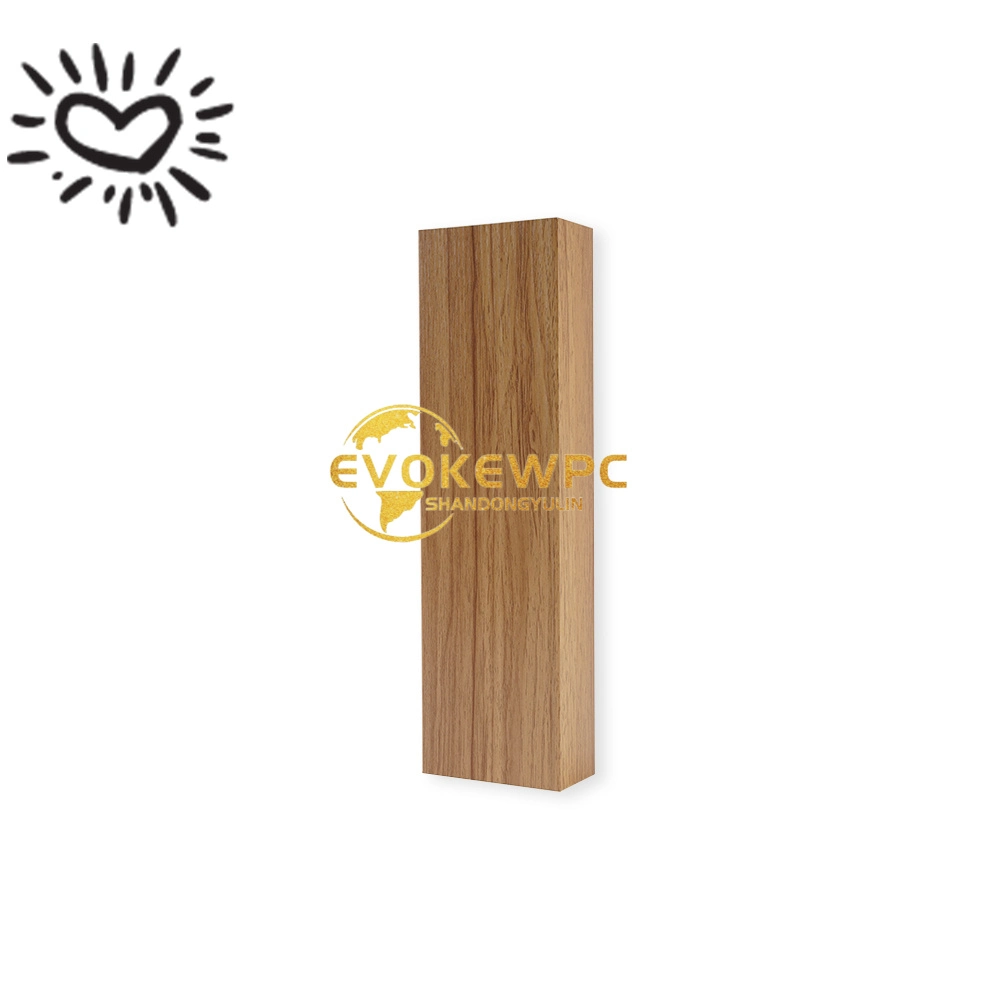 Evokewpc WPC Holz Kunststoff Composite Dekoration quadratische Holzrohr