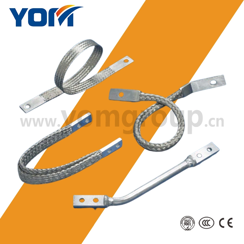 Ground Wire Silver-Plated Flexible Copper Braid Busbar Link Connector