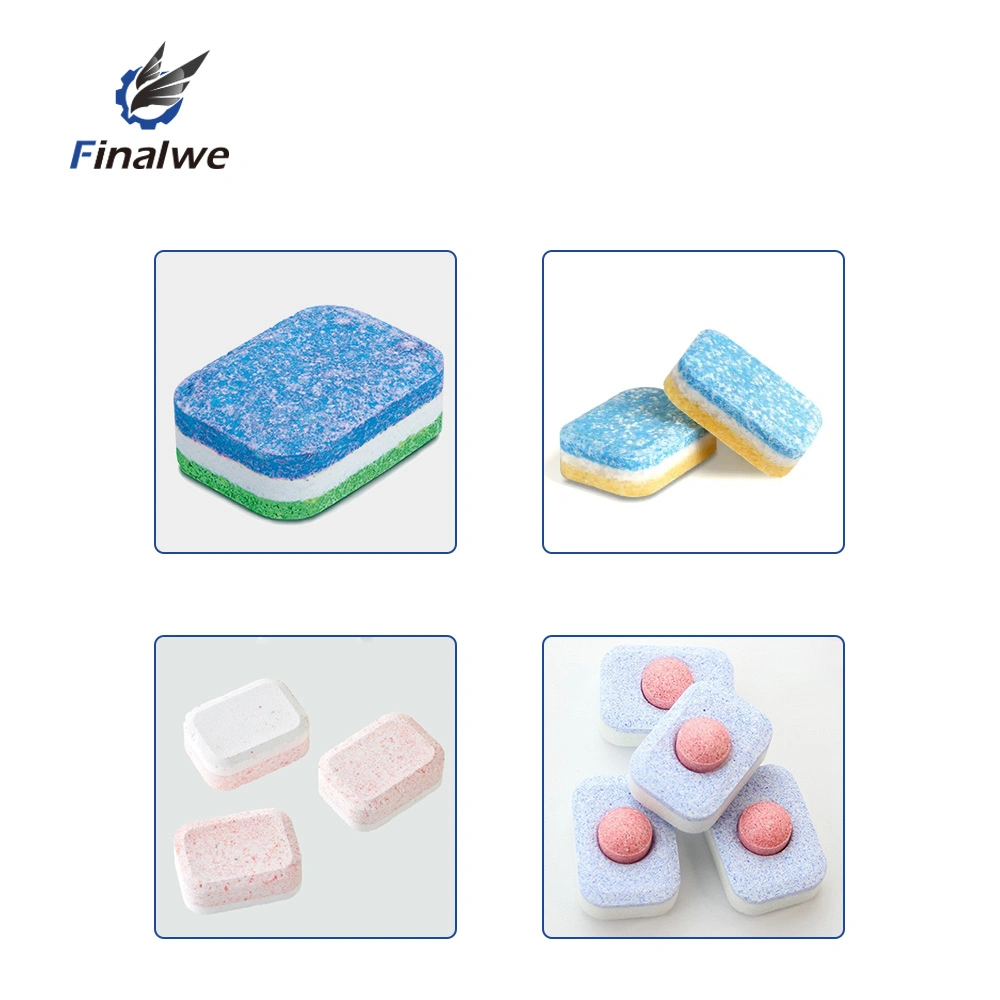 Finalwe 2023 Neues Design Customized Mold Automatic High Speed Rotary Tricolor Tablet Gzp Waschmaschinen Reinigungstabletten Tablette Tablette Presse