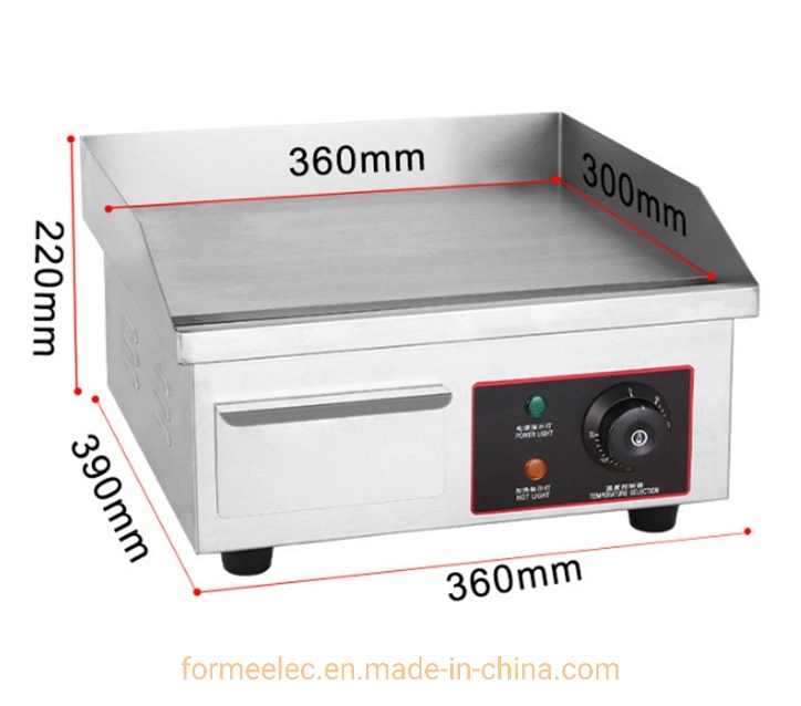 Kitchen Appliances Eg-818 Electric Grill 3kw Full Flat Electric Griddle