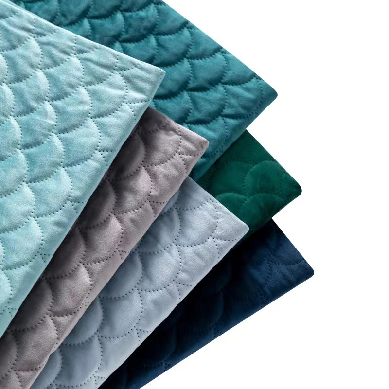 Thick Coat Quilted Cotton Fabric Suede Quilted Fabric Pressed Cotton Quilted Lining Fabric