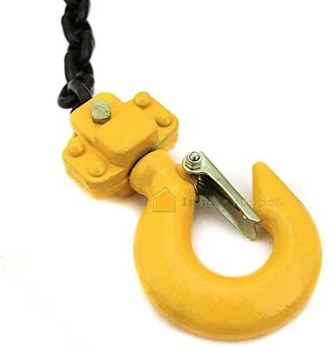 Lever Block Chain Hoist Comealong Lift Puller 1-1/2 Ton 5'