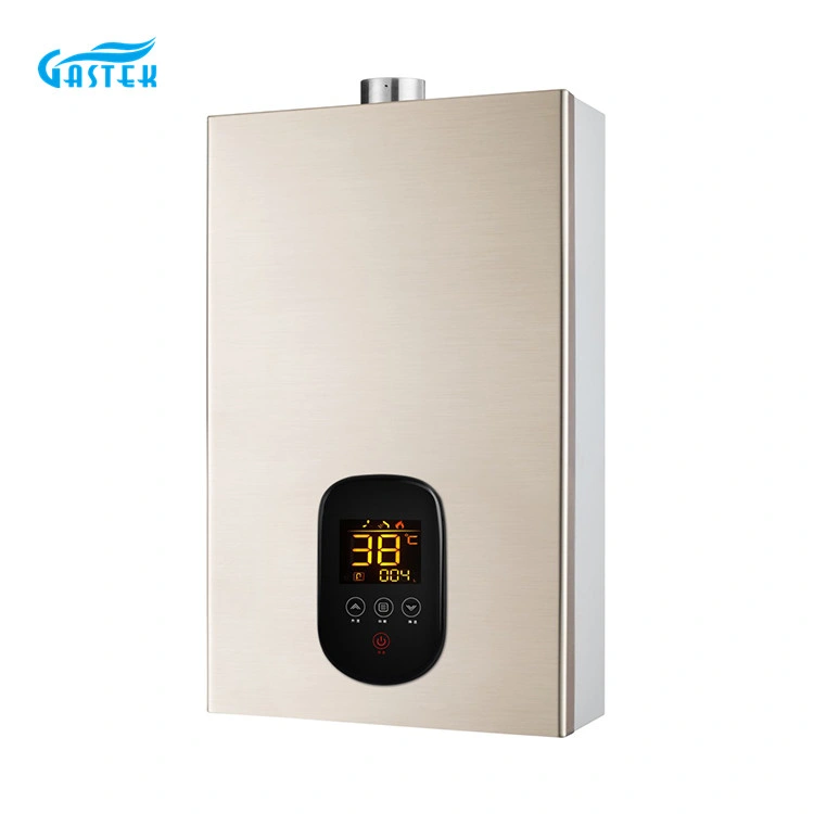 Home Appliance Fan Forced Constant Temperature Touch Screen Gas Water Heater