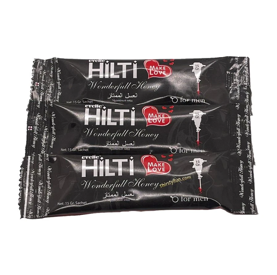 Hilti maravillosa miel para el hombre (12 sobres - Mayorista de 15 G) de miel real