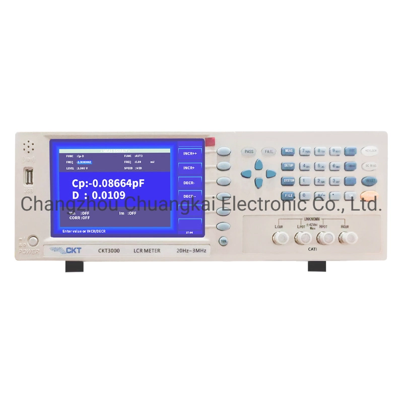 20Hz-500kHz Components Analyzer Resistance Meter Precision Lcr Meter (Model CKT500)