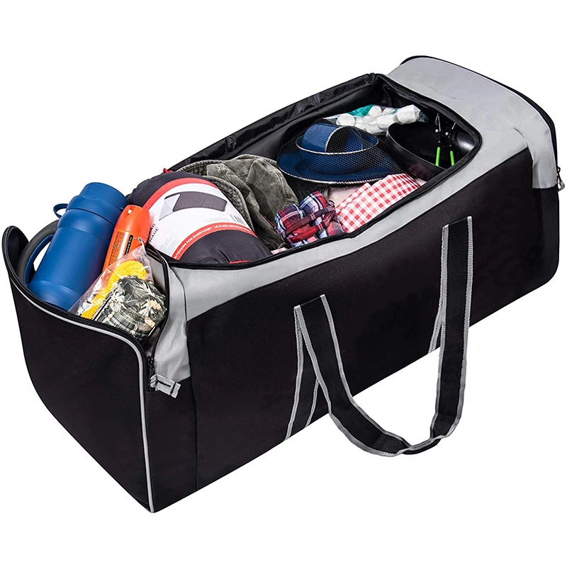 Heavy Duty Multi Pocket Large Sports Gym Equipment 3-Pocket Travel Duffel Bag Hockey Bag