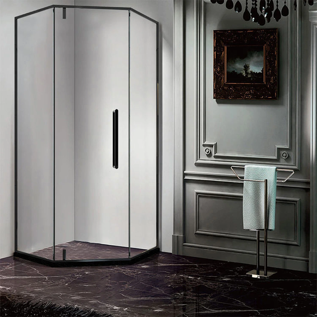 Qian Yan Luxury Shower Bathroom China Luxury Shower Trays and Enclosures Supplier OEM Custom Practical Luxury Simple Shower Room