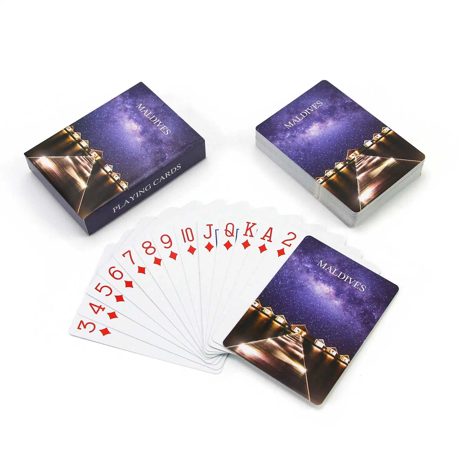 Top Quality Printing Custom Your Logo Blank UK Poker Playing Cards