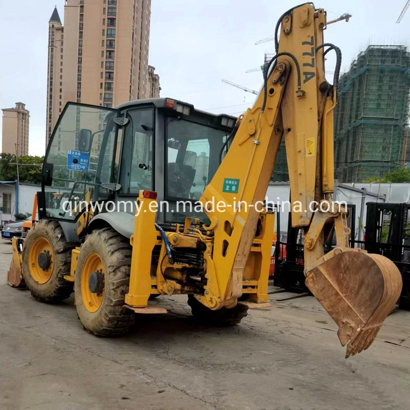 4X4 Liugong Clg777A Used Wheel Loader Tractor Backhoe