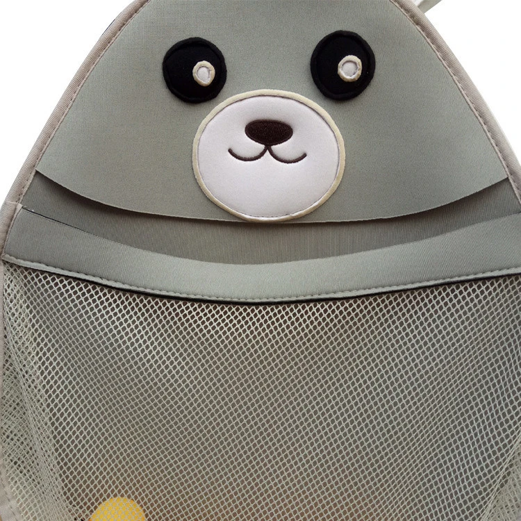 Os brinquedos de banho urso de gordura líquida de armazenamento de malha Quick Dry Bag para banheira / Titular organizador de brinquedos Bl12011