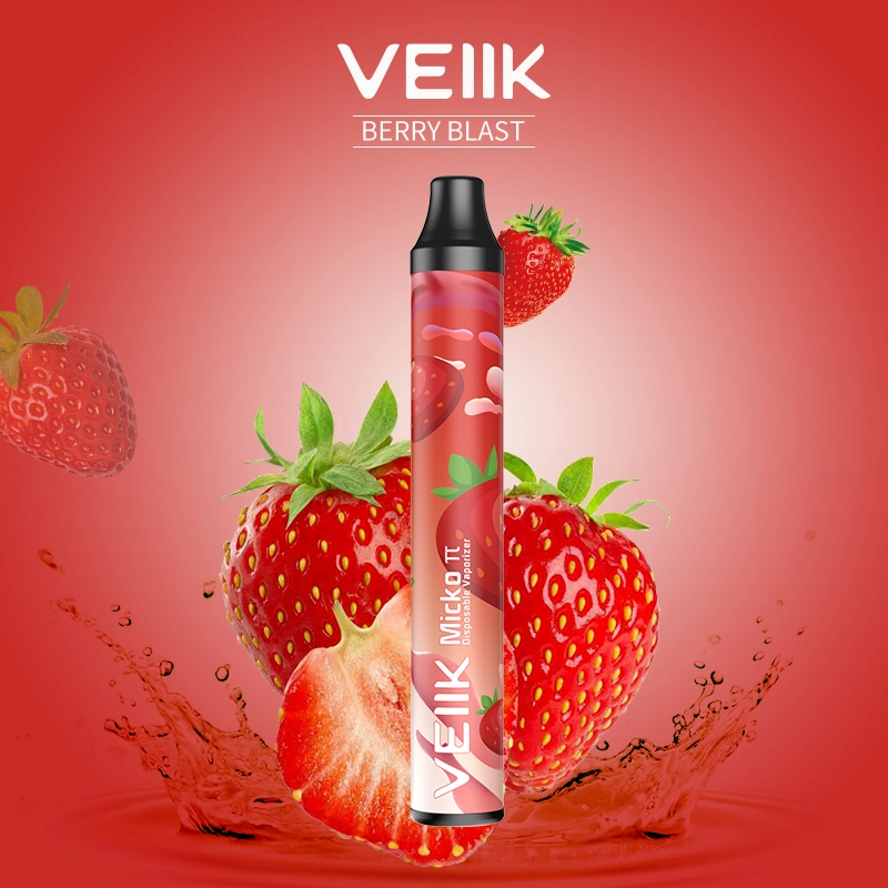 Veiik China Wholesale/Supplier Custom Vaporizer Bars Disposable/Chargeable Vape Pen 600 Puffs