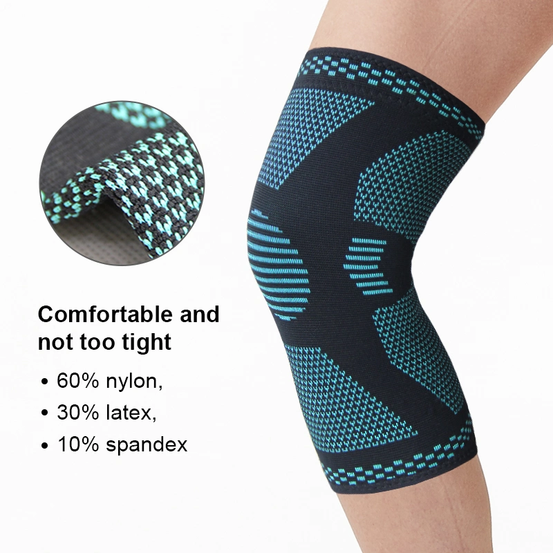 Adjustable Compressed Weightlifting Knee Brace Support Sleeve