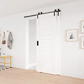 Drop Shipping 6.6FT /2m Double Track Bypass Sliding Barn Door Hardware Kit