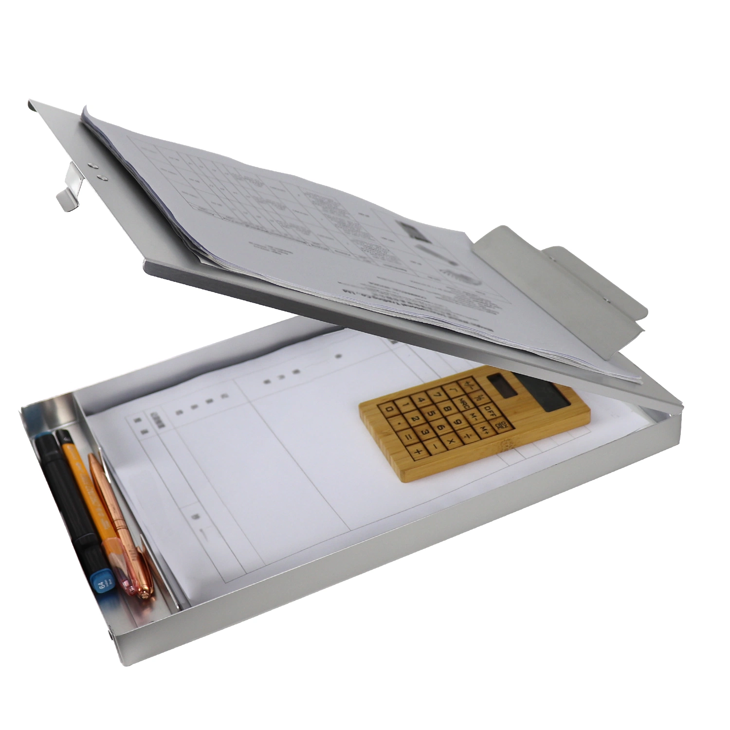 Customized Logo Waterproof Aluminum Folder Corporate Unit Company Document Filing Storage Box A1 File Box