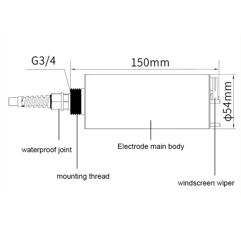 Online Digital Turbidity Meter Tss Analyzer Tss Meter Optical Turbidity Tss Sensor Nephelometer