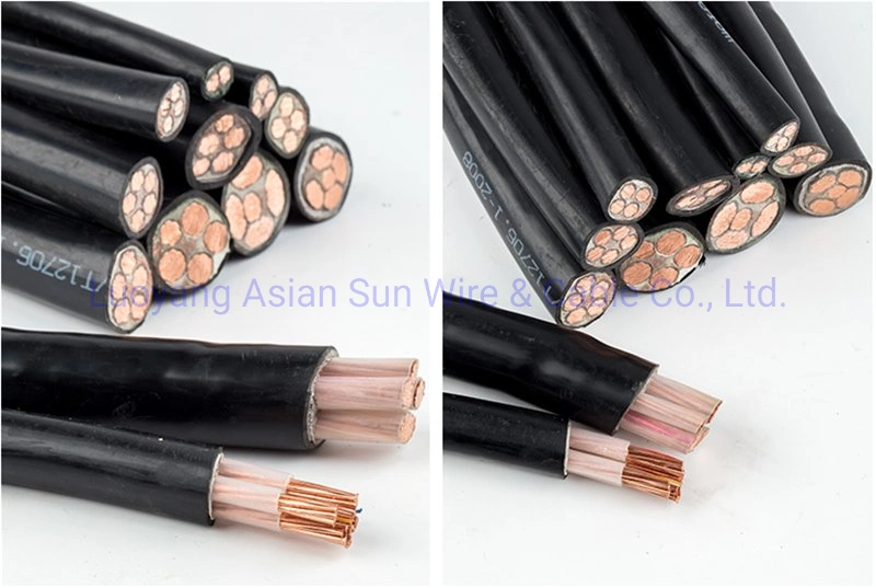 Single Core Cu Conductor Power Cable 0.6/1kv for Power Transmission Line