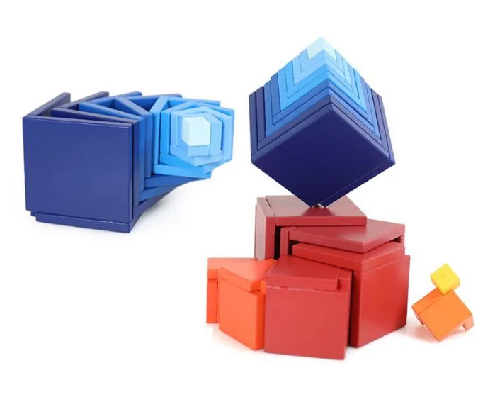 Cube Variety Creative Assembling Puzzle Building Blocks Children Toys