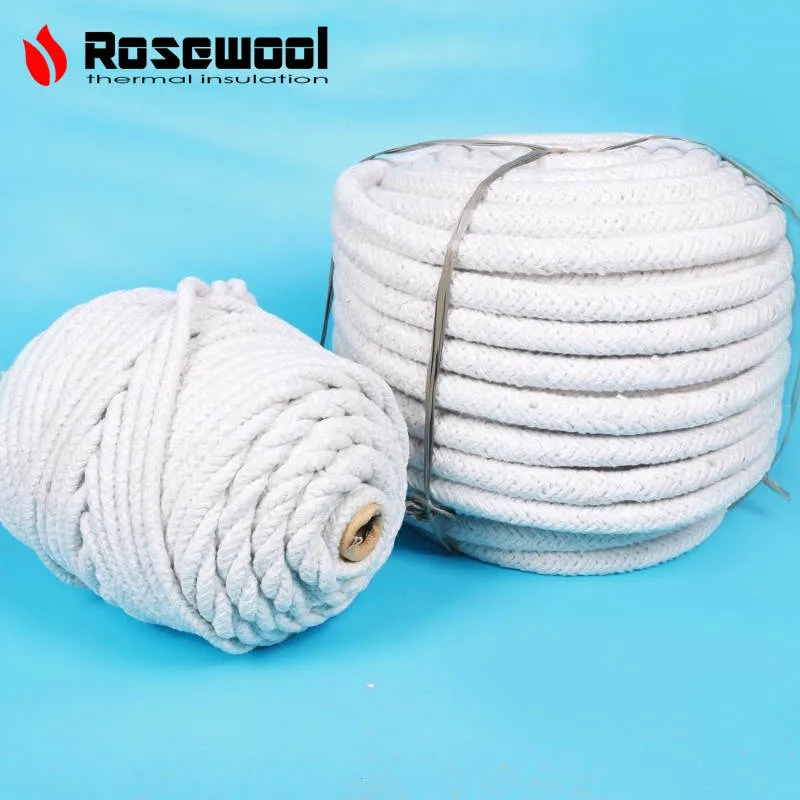 Hot Selling 500&plusmn; 15 Kg/M&sup3; 100% Non Asbestos Thermal Insulation Ceramic Fiber Rope