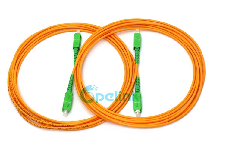 OEM Sc/APC-SC/APC Sm de fibra óptica simple puente con una alta calidad