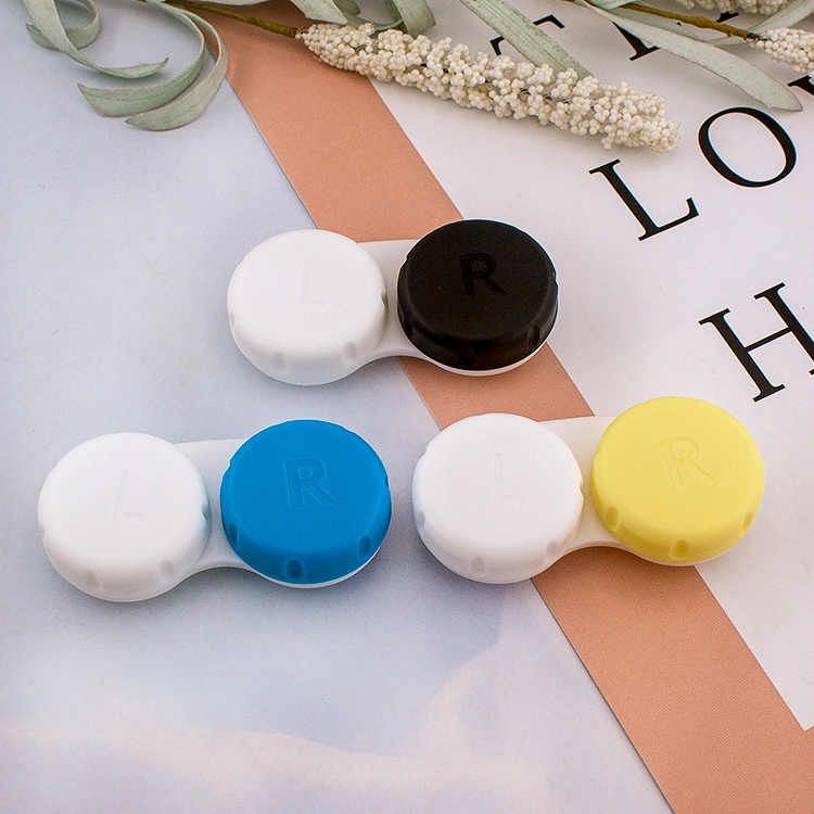 Wholesale/Supplier Portable Contact Lenses Case Colourful Contact Lens Container