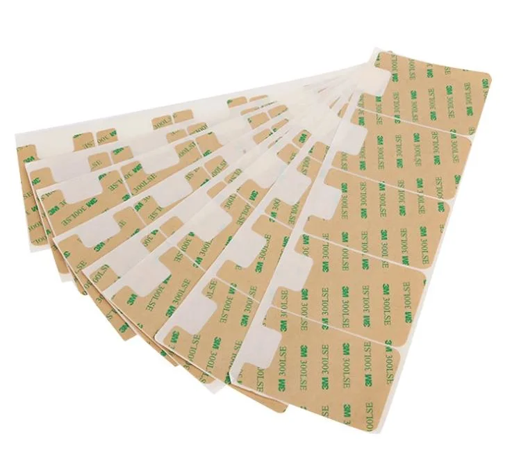 Double Sided Adhesive Sticker with Tab