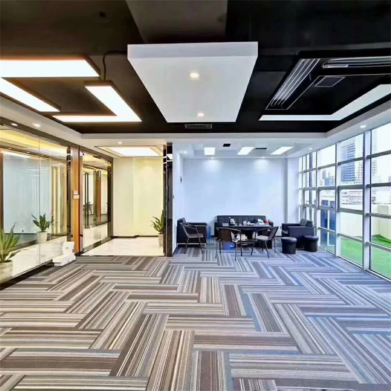 Carpet Tiles Commercial Design Removable Carpet Tiles Floor Polypropylene Carpet Tile