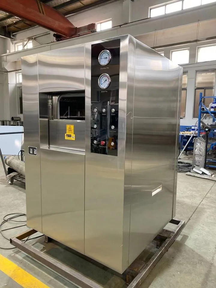 Esterilizador de vacío grande Puerta deslizante Autoclave vertical para Hospital