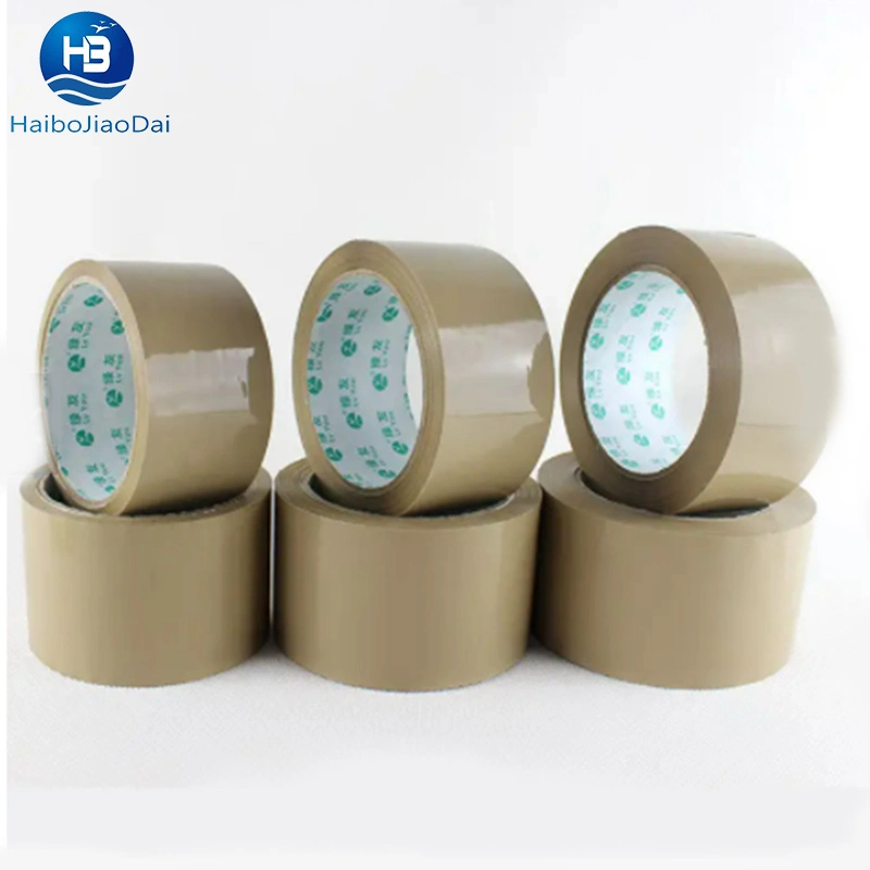 BOPP Packing Wonder 555 Buff White Out Low Noise Comprar Parcela marrón tan Buff oscuro OPP/BOPP Acrílico Custom Printed Tape/ Cinta Kapton/ rollo Jumbo BOPP/ cinta