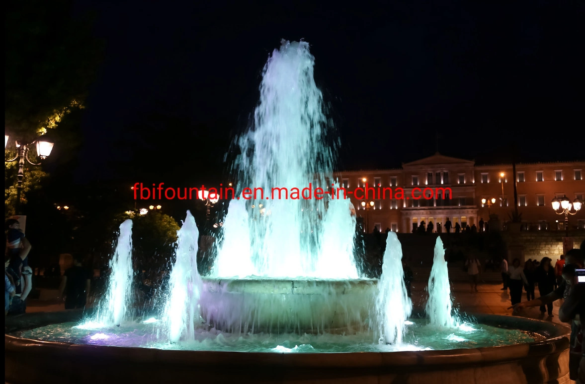 Outdoor Multimedia LED Light Program Control Water Fountains