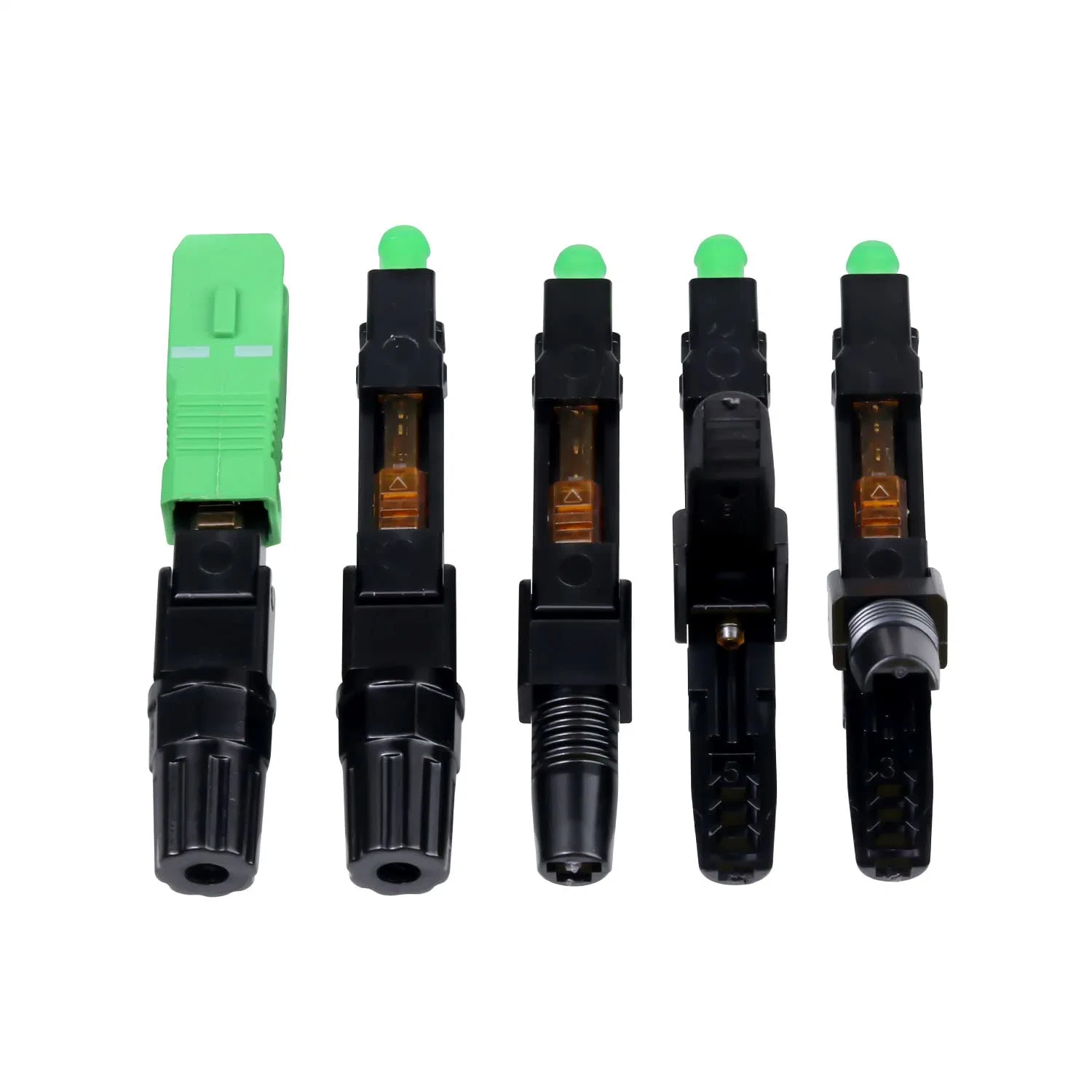 FTTH Fast Connector Sc/APC Pass High and Low Temperature Test Fiber Optic Quick Connector