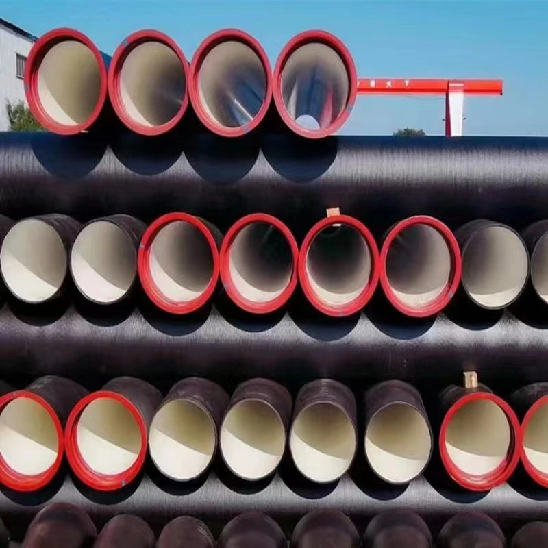 Manufacturer Directly Sells Ductile Iron Pipes for Sewage and The Flexible Cast Iron Drainage Pipes Are of High quality/High cost performance 