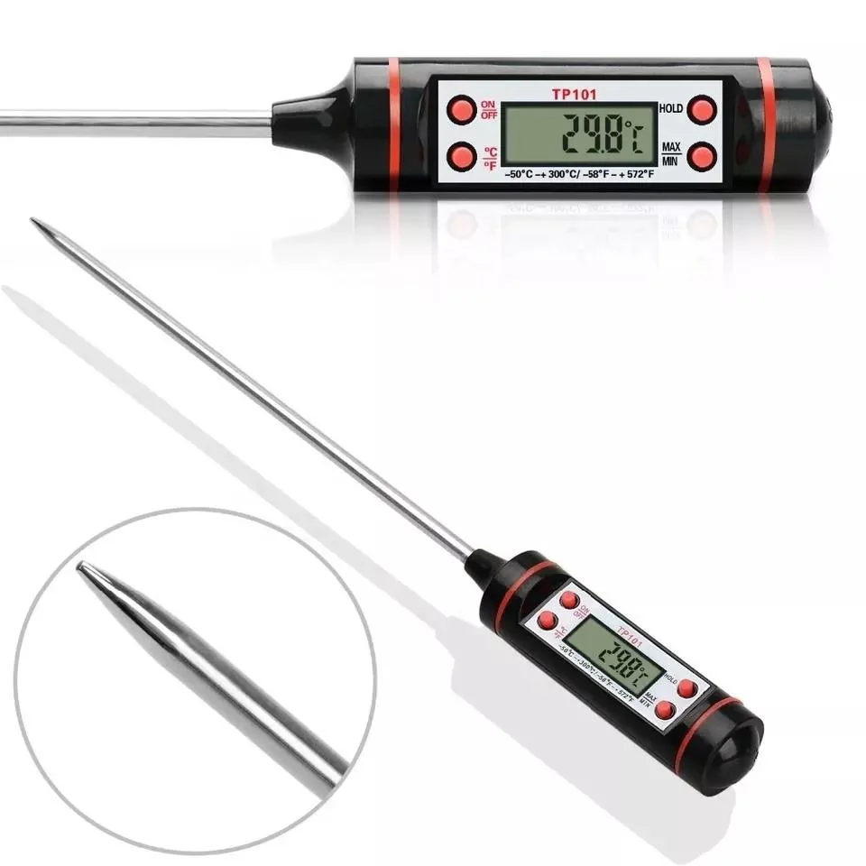 Generic Tp101 Convenient Digital Food Thermometer with LCD Display