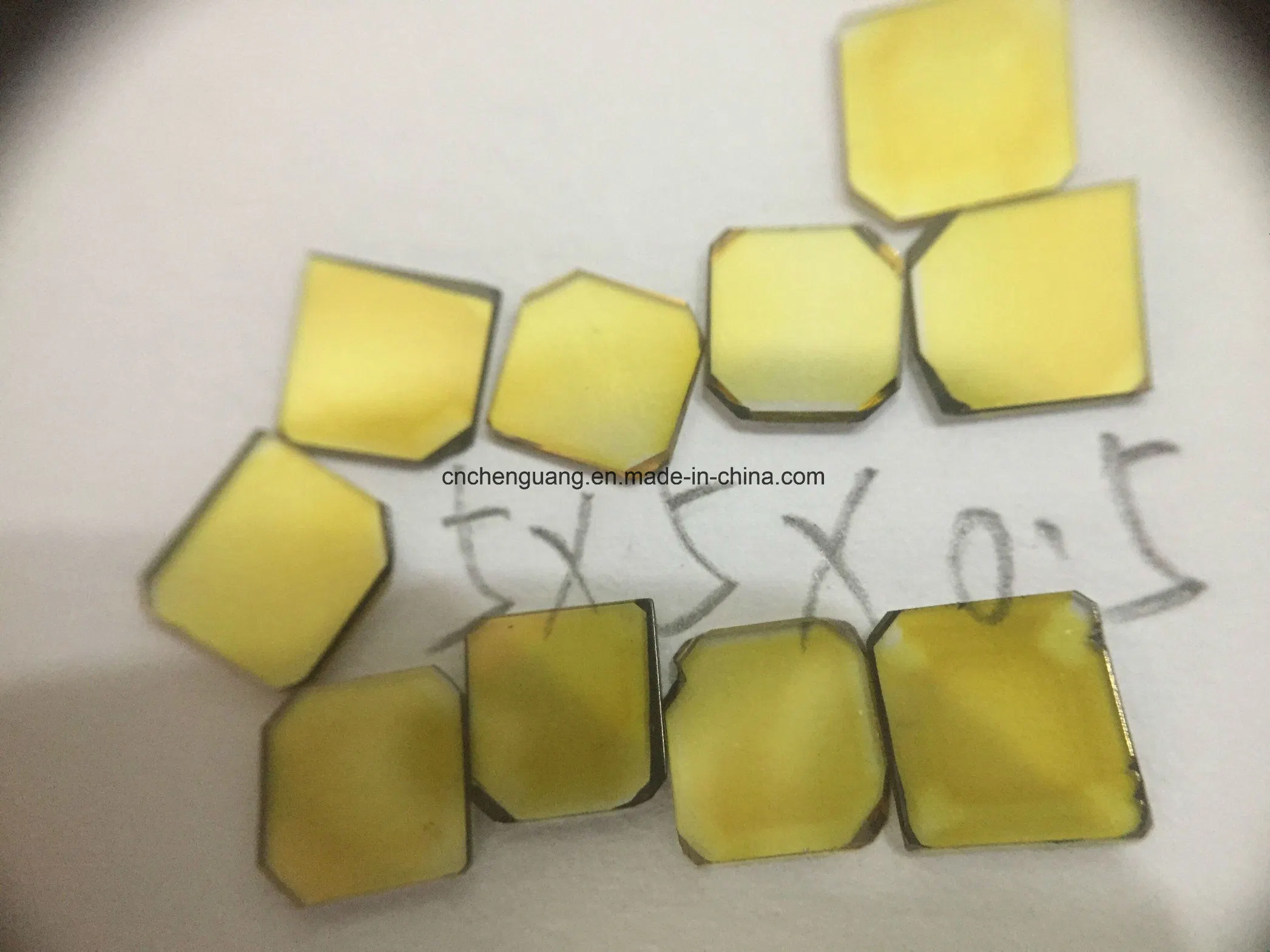 Hpht Yellow Diamond Industrial Mcd Diamond Plate