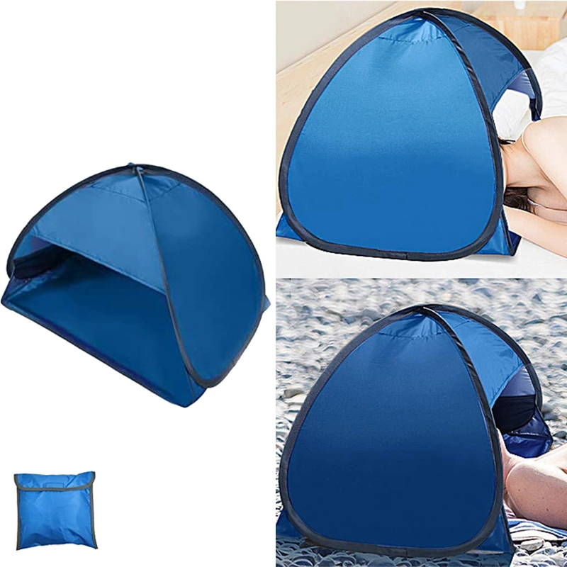 Dropshipping High Quality Mini Portable Lazy Outdoor Beach for Head Pops up Beach Sun Shade Camp Tent Portable Sun Shelter