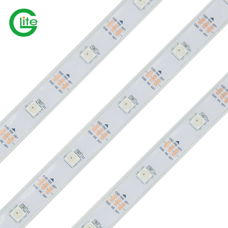High quality/High cost performance CE RoHS Digital LED Pixel Super Stable Signal for Decoration Addressable 5V Side View Ws2812 Strip