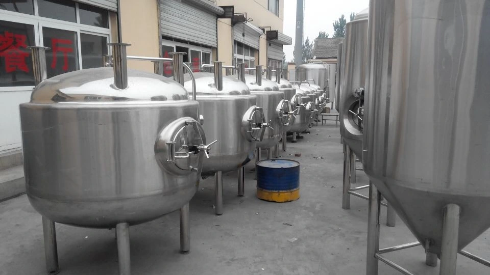 500L Touch Screen Automatic/Digital Display Semi-Auto Controlling Bright Beer Storage Tank ISO UL CE