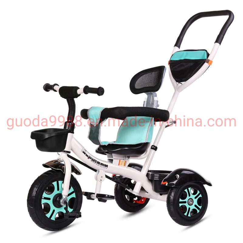 مصنع الصين الأطفال رخيصة لعبة الأطفال الدراجة الثلاثية العجلات مع مظلة