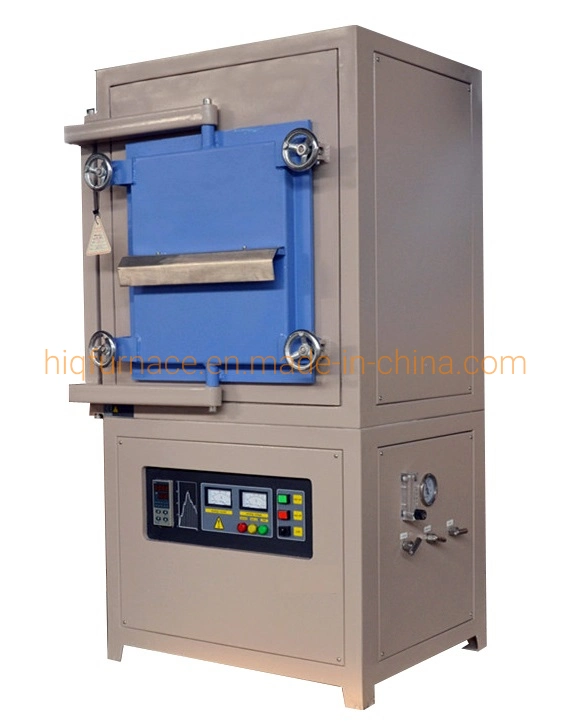 Box Type Electric Furnace Nitrogen Protection Laboratory Muffle Furnace, Vacuum Furnace Small Lab Electric Atmosphere Vacuum Furnace for Sintering