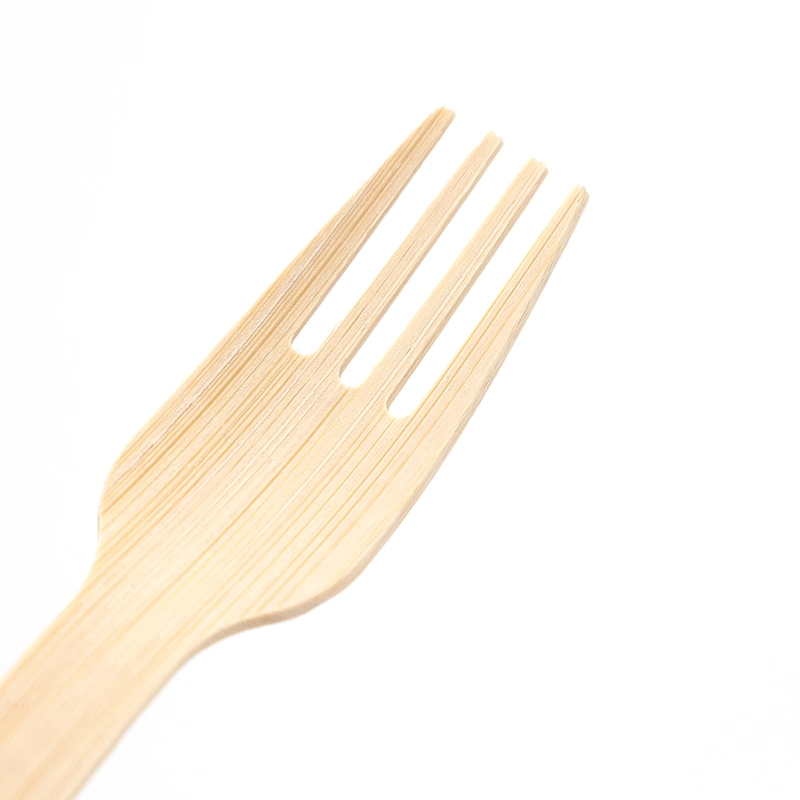 100% Biodegradable Compostable Disposable Bamboo Knife Fork Spoon