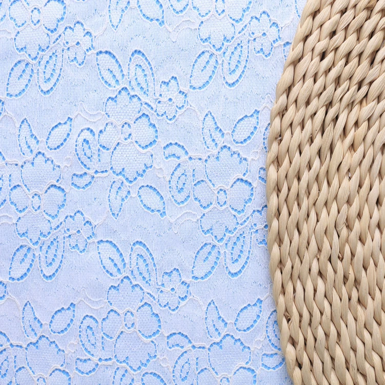 New Jacquard Cheongsam Fabric Plant Pattern Brocade Cotton Non-Elastic Lace Can Be Customized Color